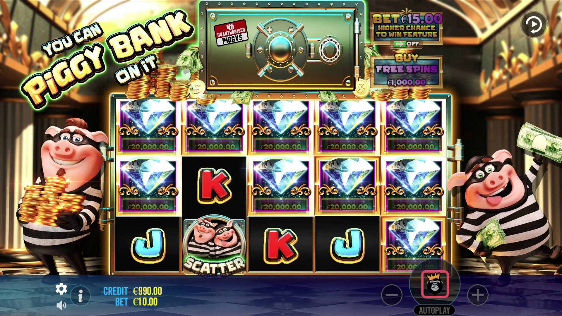 You Can Piggy Bank On It - screenshot with slot description 5